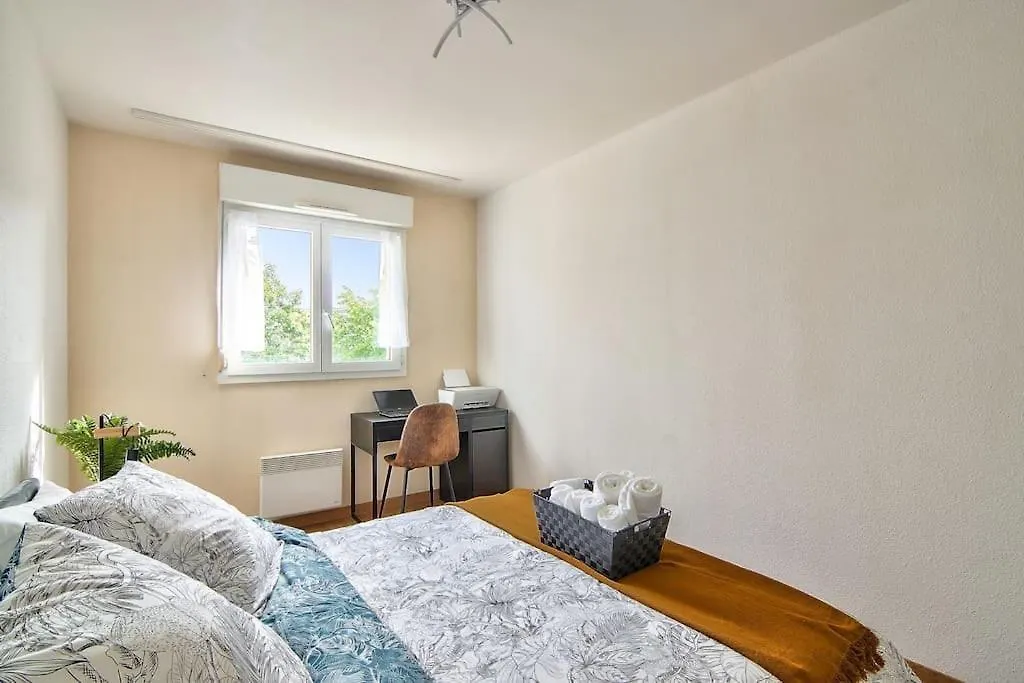 Apartament T2 Calme Et Lumineux A Colomiers Proche Airbus