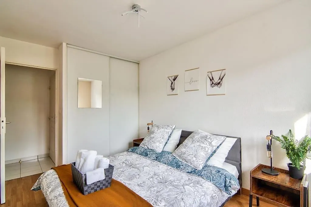Apartament T2 Calme Et Lumineux A Colomiers Proche Airbus